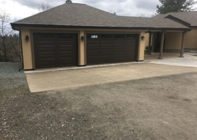 long view of the house construction project of tlb builder home interior